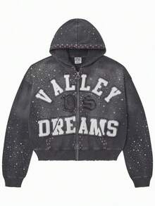 Spring And Autumn 2026 3d Men's And Women's Hip Hop Y2k Street Dark Punk Hoodie Teen Oversized Sweatshirt Casual Zipper Sweater Men's Hoodie - KTT007 - 查看 1