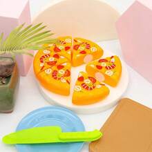 Kids Pretend Play Kitchen Toy Set, Miniature Realistic Kitchen Role Play Set, Cooking Learning Game, DIY Scene Kitchen Toys For Children, Includes Realistic Fruits And Food, Enhancing Fun And Immersive Experience - Multicolor - View 11
