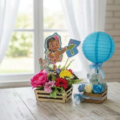 Kit De Huacales 12 Piezas De 14.5 X 14.5 Armables Mdf 3 Mm