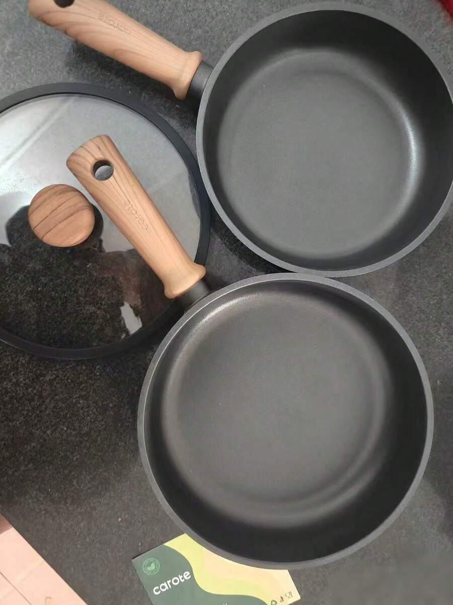 Dual-Use Japanese Non-Stick Frying Pan, Suitable For Pancake Making, Stir-Frying, Multi-Purpose Pot Compatible With Induction Cooktop, Gas Stove - Multicolor - View 1