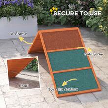 PawHut Dog Agility Equipment, Agility Ramp For All Breeds For Garden - Orange - View 4