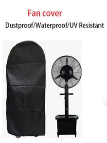 1pc Fan Cover, Industrial Fan Dust Cover, Outdoor Dust And Rain Proof Fan Guard - Multicolor - View 7