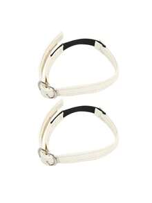 女士高跟鞋，配有可调节弹性免系鞋带，防滑 - 彩色 - 查看 14