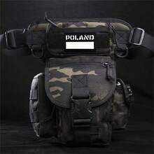 1 Stück Polen Flagge gestickt Patch mit Klettverschluss - Moralabzeichen für Rucksäcke, Kleidung & Armbinden - Polen - Übersicht 6