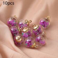 Creative Fruit Strawberry Pineapple Watermelon Colorful Drifting Bottle Glass Bottle Pendant Wishing Bottle DIY Pendant - Multicolor - View 23