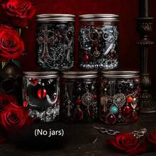 Mystery Jewelry Gothic Bundle Random 1pcs Jewelry Box For Women, Gift Set (Necklace, Earrings, Rings) - Unique Birthday Gift For Her (No Jars) - Ngẫu nhiên 1 - Xem 2