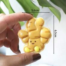 1pc Gingerbread, Eggplant, Banana Shaped Cookie Cutter Mold, Home Baking Supplies, Cartoon Santa Cranberry Cookie Bread Baking Cutting Tool - White - View 3