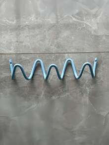 20kg Capacity Wall Mounted Coat Rack, Creative Wave-Shaped Hooks, Easy Installation, Multi-Function Hooks For Hanging Coats, Hats, Bags, Umbrellas, Etc. - Multicolor - View 18