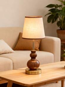 1件木纹装饰台灯，适用于客厅、书房、酒店客房、户外露营、开斋节礼物、卧室、阅读、学生、儿童、装饰、孕妇夜灯、感应式、祈祷角、意式、极简主义、中式、法式、现代阿拉伯风格、极简伊斯兰设计、绿洲混合风格 - 彩色 - 查看 8