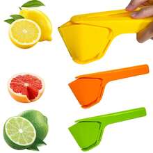 Portable Foldable Citrus Juicer – Manual Hand Press For Lemon & Orange - 黃色 - 查看 2