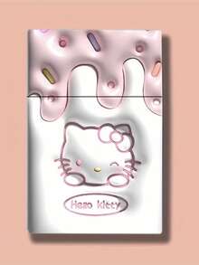 1pc Sanrio Hello Kitty Cute Cartoon Cigarette Case, Holds Up To 20 Regular Cigarettes, Soft & Hard Pack Compatible, Crush-Proof, Plastic Material, Lighter Not Included - Multicolor - View 6