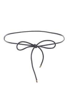 1pc Solid Color PU Waist Rope, Suitable For Pairing With Dresses - Waist Rope - View 8