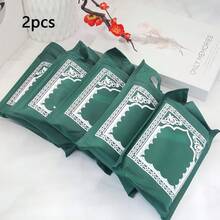 1/2pcs Disposable Prayer Mat, Convenient For Travel, Lightweight And Easy To Use Prayer Rug For Eid/Ramadan - Multicolor - View 10