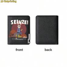 Disney 疯狂动物城 2D 打印钱包 - 实用感恩节/情人节/复活节礼物，送给朋友/家人/同事/爱人 - 彩色 - 查看 7