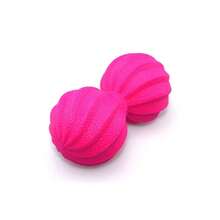 120mm Peanut Shaped Massage Ball, Multi-Functional For Indoor Yoga, Gym, Body Training & Muscle Relaxation - Multicolor - View 10