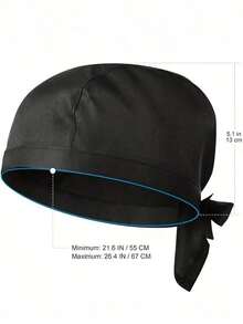 1pc, Adults Chef Hat, Chef Cap For Men Women, Adjustable Cooking Hat With Elastic Band, Reusable Chefs Hat, Professional For Kitchen Coffee Restaurant Food Service, Kitchen Supplies, Accessories, - 彩色 - 查看 3