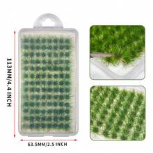 104片/盒 静态模型草丛，适用于模型制作、战棋游戏、微缩场景 - As photos - 查看 2
