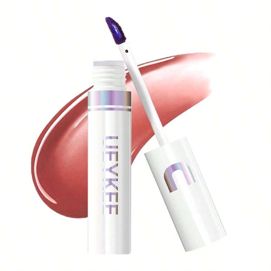 UEYKEE Tinte de Labios Peel-Off de Larga Duración | Brillo Labial Despegable con Acabado Mate Natural y Color Modular | Resistente al Agua y al Sudor | Hidratante y Vegano | Textura Ligera, No Pegajosa | No Mancha, No Transfiere | Ideal para Labios Sensibles | Sin Alcohol, Sin Parabenos | Regalo Perfecto para Navidad, Cumpleaños o San Valentín | Maquillaje Diario para Mujer Joven | Cosmético de Belleza Natural Cruelty-Free | Disponible en 7 Colores Intensos - 03 Rosa claro - Ver 1