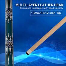 20oz Weight, 13mm Thick Shaft, Suitable For 8-Ball And 9-Ball Training & Competition, Unique Gift For Billiard Players - Navy Blue - View 3