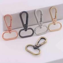 5 piezas de botones giratorios de metal | Ganchos giratorios con cierre de langosta para accesorios de costura DIY - Multicolor - Ver 3