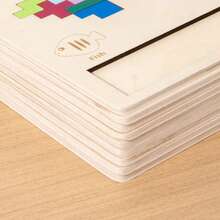 Block Wooden Puzzle Block Puzzle Puzzle Puzzle Puzzle Children's Intelligence Development Puzzle Early Education Toys Puzzle Solving Diagram Geometric Block Puzzle Puzzle Puzzle Development Boys And Girls' Toys Early Education Fun Games - Multicolor - View 9