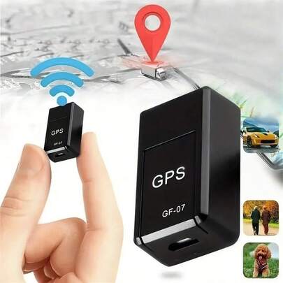 Bộ 1/2 thiết bị định vị GPS mini kèm ứng dụng di động, thiết bị định vị xe hơi bằng nhựa từ tính, sạc USB, pin lithium, phạm vi định vị xa dành cho phụ huynh và chủ xe.