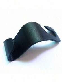 2pcs Car Seat Back Hooks, Vehicle Headrest Hanger Holder Hook For Purse, Grocery Bag - Black - View 7