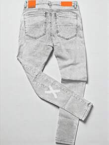 Men's Skinny Fitted Jeans With A Lengthening Effect - JO-005 - 查看 3