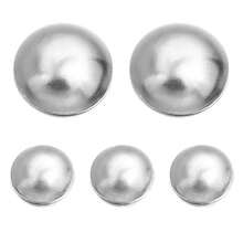 50/100/200pcs Stainless Steel Seamless Bead Caps, DIY Jewelry Making, Handmade Beading Craft Supplies - DIY - View 4