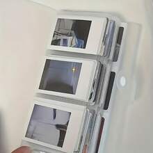 3-Inch Instant Photo Album, Suitable For Students To Store Photos And Postcards, Ideal For Dorm Organization, School Souvenirs, Wedding Memorials, And Photo Categorization - A - View 2