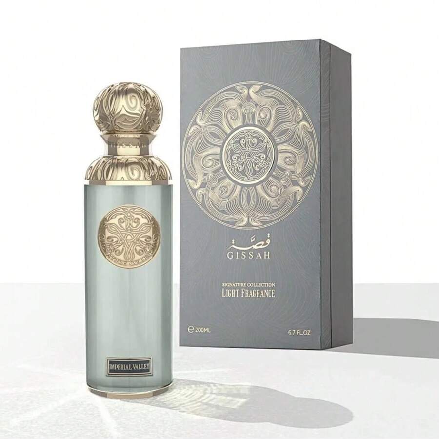 Gissahao 3.38 Oz Fragrance, Lalu Luna Scent, Men'S Perfume From The Middle East, Featuring Earthy And Floral Aromas, Distinctive And Enduring Aroma, Ideal For Celebrations, Romantic Outings, And Presents - màu xanh da trời - Xem 1