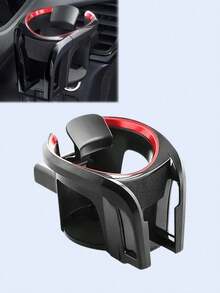 1Pc Car Multi-Function Cup Holder, Air Vent Mount Adjustable Cup Slot & Phone Stand, Holds 7.2" Phones & 7.5cm Bottles, One-Hand Operation - Phone Stand - View 12