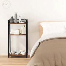 Mesa Auxiliar Pequeña, Mueble Para Impresora ,con Rued,Mesas Para Jardin, Mueble Para Impresora,mesa Auxiliar,Mesa Auxiliar Pequeña, Mueble Para Impresora ,con Rued,Mesa Auxiliar, Mueble Para Impresora,estante,mesa Librero - Granate - Ver 4