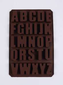 Large 3D Uppercase English Letter Concrete/Cement/Plaster Mold, Silicone Mold For Candle Making, Building, Epoxy Resin