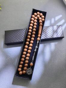 【开斋节限量版】礼盒装亚克力念珠 | 45颗10毫米光滑珠子 | 斋月每日祈祷念珠 - 彩色 - 查看 13