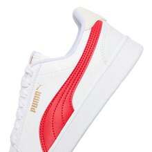Unisex Puma Shuffle Casual Sneakers, Lightweight & Comfortable, 309668-31 - Puma White-red-gold - View 8