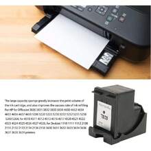 Cartuchos de Tinta 63XL 63 Reemplazo para Ink 63 63 63XL para OfficeJet 3830 5255 5258 4650 5255 Envy 4520 4512 4513 4516 Deskjet 1112 1110 3634 3639 3632 2130 2132 Impresora(H 63XLBK Negro),40983186 - Rojo violeta - Ver 5