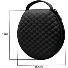 Funda Portátil para CD y DVD, Organizador de 20 Capacidades con Cierre, Microfibra, Ideal para Coche (Gris),40994816 - Azul menta - Ver 2