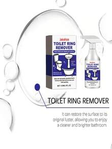 jakehoe 1 Botella de 120ML Limpiador de espuma para inodoro, elimina olores, manchas y acumulación de ácido úrico, limpieza profunda para el inodoro, mantiene el inodoro fresco y desinfectado, entrega aleatoria de versiones nuevas y antiguas - Líquido - Ver 8