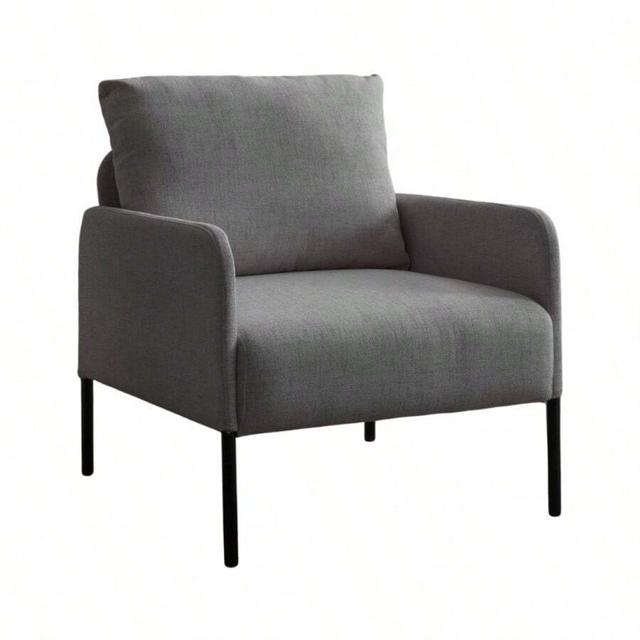 Sillón Mónaco Gris Oscuro - Negro - Ver 1