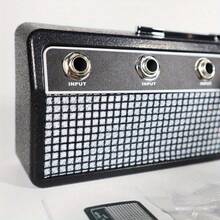 Music Key Storage Frame  Guitar Wall Mount Key Ring Holder Vintage Vintage Amp Key Ring Holder Home Decoration Gift 2.0 - As the Picture0 - View 2