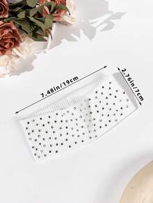 3 chiếc băng đô thể thao dệt kim mềm mại, thấm hút tốt, in họa tiết đính đá, dành cho nữ, thích hợp cho tập thể dục trong nhà, thể thao ngoài trời, phối đồ, trang trí, mọi dịp. Phụ kiện tóc tập luyện, băng đô spa, băng đô yoga thấm mồ hôi. - Nhiều màu - Xem 3