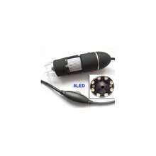 OISE ART STORE Microscopio Usb Digitale 80x 800x Pc Notebook Foto Video 8 Led 2.0 Mpx Staffa Cd - - Multicolore - Visualizzare 3