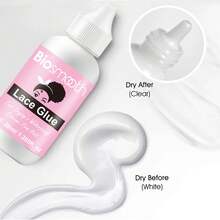 4pcs Wig Installing Kit- 60ml Melting Spray,38ml Lace Glue,30ml Lace Glue Remover And Lace Band - 4pcs假髮 - 查看 4