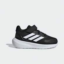 Adidas Infant/Toddler Boys' RUNFALCON 5 EL I Running Shoes, IE8598 - Black and White - View 1