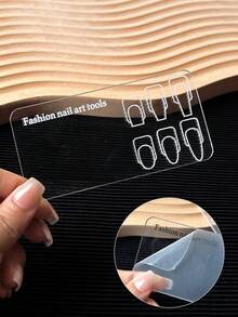 Acrylic Nail Art Practice Palette, Thickened Painting Palette For Nail Art Design, Gradient Painting Board - Multicolor - View 8