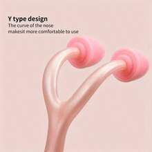 1pc Portable Nose Massager, Unisex Travel Gift - Pink - View 5