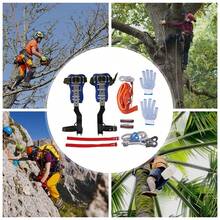 ZhdnBhnos Tree Climbing Spike Set - Adjustable Tree Climbing Gear With Spike Tool - Variant,4 - View 8