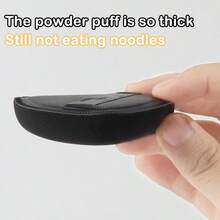 2Pcs Super Soft Dry And Wet Dual-Purpose Blush Foundation Liquid Makeup Cushion Triangular Sponge - Multicolor - View 8