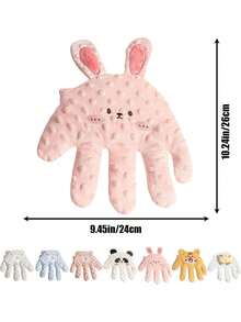 Palma calmante para niños, Juguete de palmaditas, Almohada eléctrica para la Mano,Almohada de prevención de sobresaltos, Palma de Ayuda para Dormir del niños.,40985598 - verde menta - Ver 2